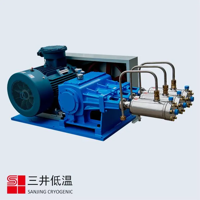 P51-Triple 2000-5000L LNG L-CNG การเติมน้ำมันลูกสูบแบบลูกสูบ